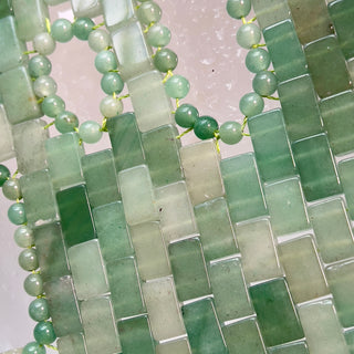 Aventurin grün Gesichtsmaske | Handgeknüpft | Wellness