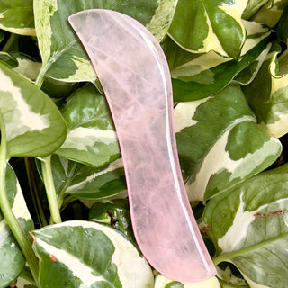 Rosenquarz Spatel Gua Sha | Massagegerät