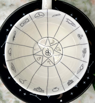 Wahrsagerei Teetasse